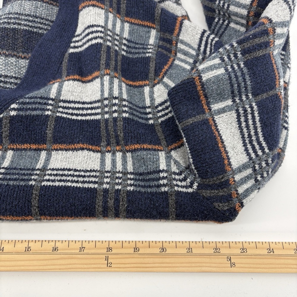Goodfellow Plaid V-Neck Cardigan Sweater M - Picture 6 of 7